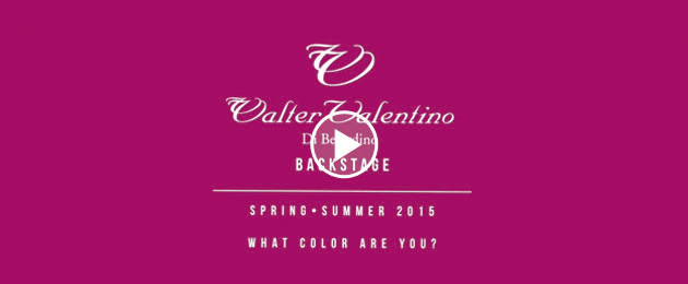 Backstage Walter Valentino Di Berardino | Spring Summer 2015